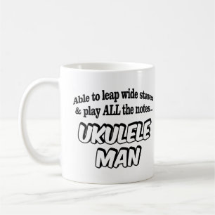 Mug Ukulele Man - Music Superhero