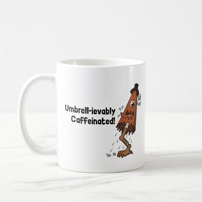 Mug Umbrella Ghost Yokai- Umbrell ievablement Caféiné (Gauche)