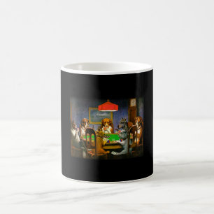 Mug Un ami dans le besoin (Chiens jouant au poker)