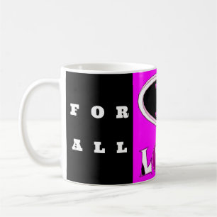 Mug Un amour rose brite dire fort