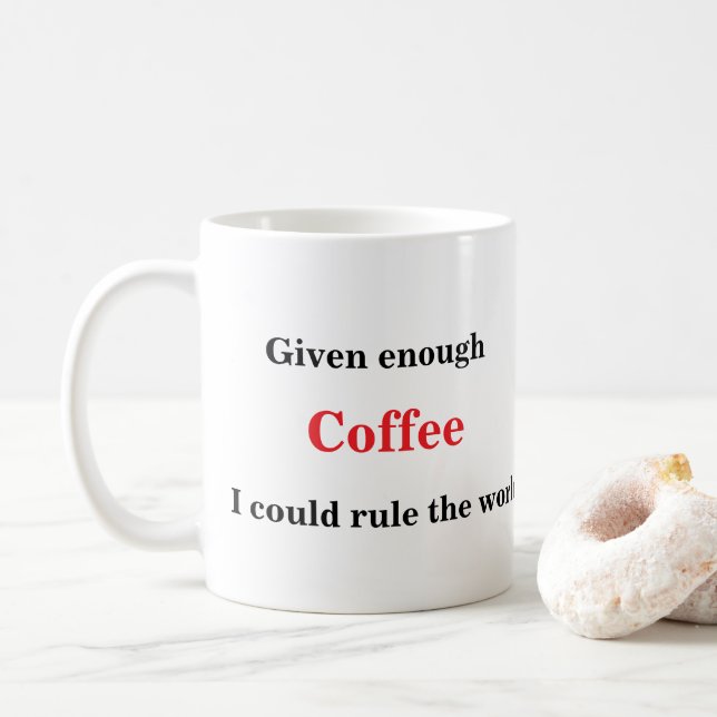 Mug Un Amoureux Du Café Drôle Qui Dit : (Avec donut)