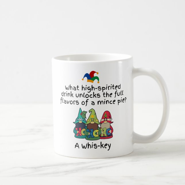 Mug Un Amusant Plaisir À Tarte À Mince Plaisanterie (Droite)