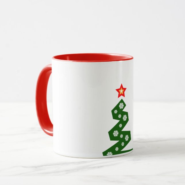 Mug Un arbre de Noël (Devant gauche)