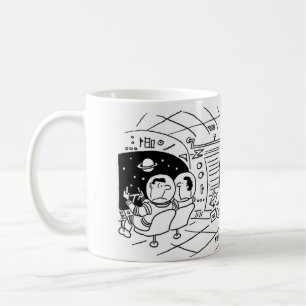 Mug Un astronaute surpris de voir le courrier livré