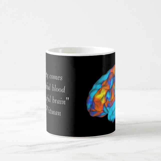 Mug Un beau cerveau (Centre)