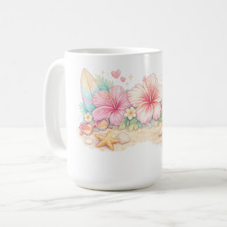 Mug Un beau design estival inspiré des fleurs