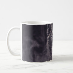 MUG UN BEAU LION À PARKEN ZOO SWEDEN