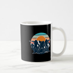 Mug Un biathlète avec fusil et skis de fond Moti