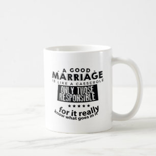 Mug Un bon mariage est comme une casserole