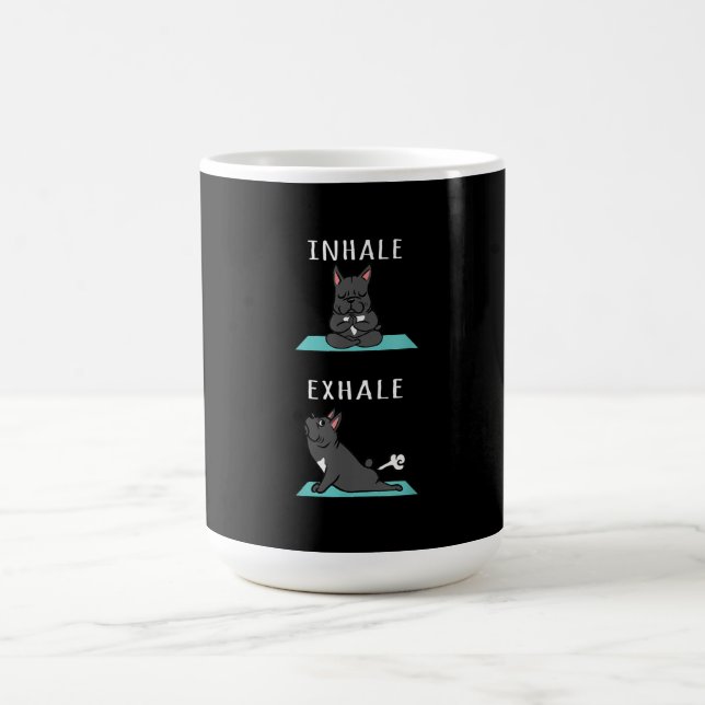 Mug Un cadeau de chien fou français pour un chien fou (Centre)