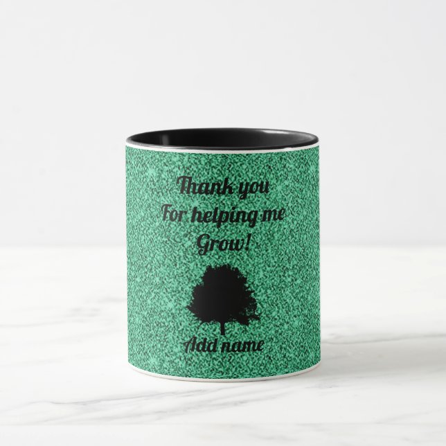 Mug Un cadeau de remerciement personnalisé (Centre)