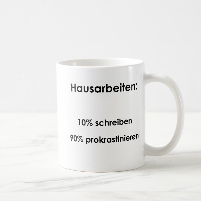 Mug Un cadeau d'un étudiant (Droite)
