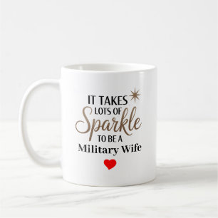 Mug Un cadeau pour une femme militaire