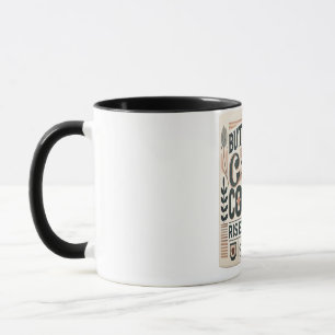 Mug Un café minimaliste avec une typographie audacieus