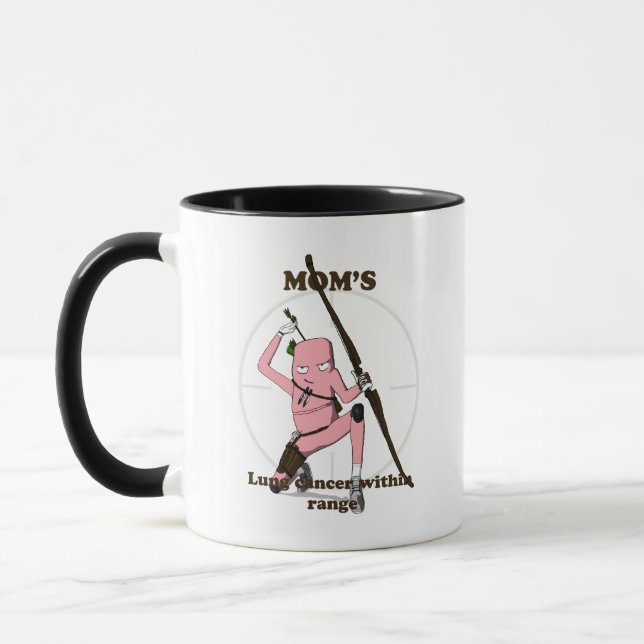 Mug Un cancer du poumon cadeau à votre mère (Gauche)