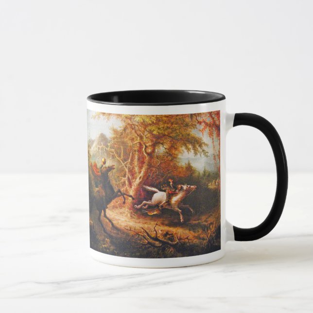 Mug Un cavalier sans tête poursuivant la grue Ichabod (Droite)