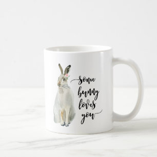 Mug un certain lapin vous aime les lièvres mignons de