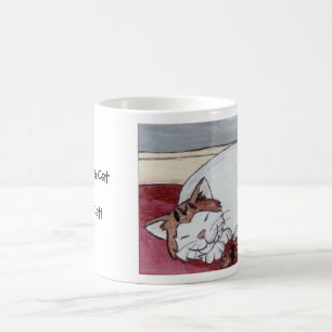 Mug Un chat de sommeil est un chat heureux !