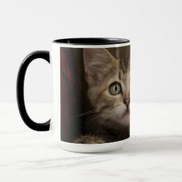 Mug Un chaton tigré très doux