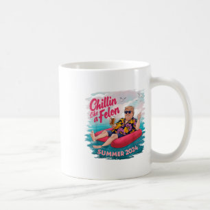 Mug Un Chillin Comme Un Felon Drôle Trump Pour Le Prés