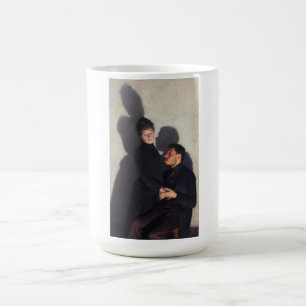 Mug Un couple avec des ombres moulées (par Emile Frian