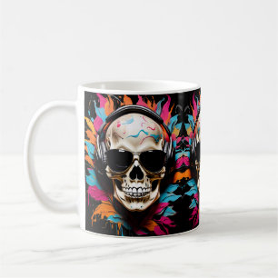 Mug Un crâne musical sympa