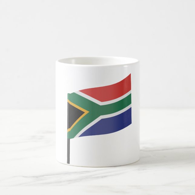 Mug Un cure-dent avec le drapeau de l'Afrique du Sud (Centre)