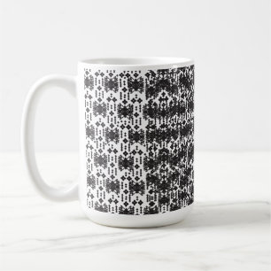 Mug Un design monochrome symétrique avec des détails