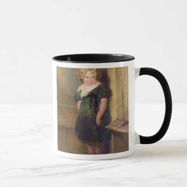 Mug Un enfant vilain (huile sur la toile) (Droite)