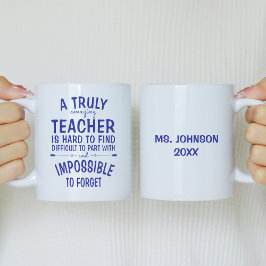 Mug Un enseignant vraiment Extraordinaire Royal Blue C
