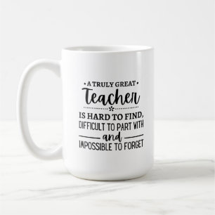 Mug Un enseignant vraiment grand