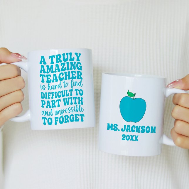 Mug Un enseignant vraiment incroyable est difficile à  (Créateur téléchargé)