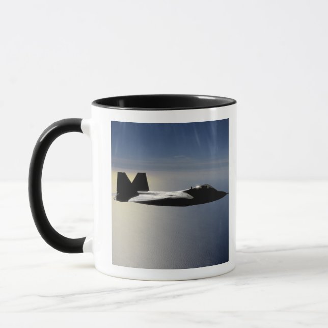 Mug Un F/A-22 Raptor effectue une mission d'entraîneme (Gauche)