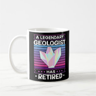 Mug Un Géologue Légendaire A Retraité La Géologie Drôl