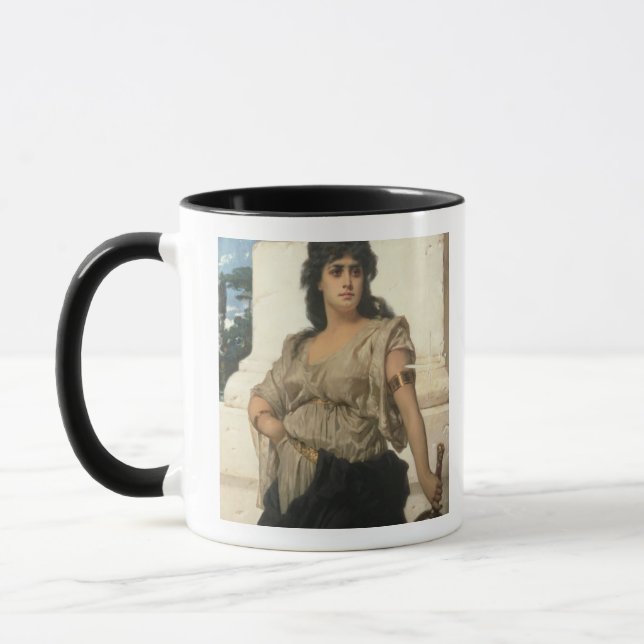 Mug Un guerrier juste (huile sur la toile) (Gauche)