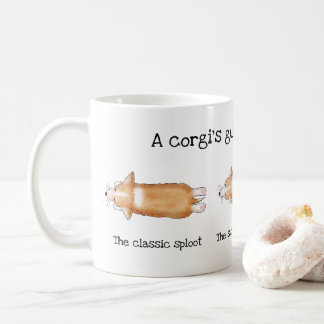 Mug Un guide de corgi pour le déploiement de drôles de