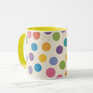 Mug Un Hexagon Abstrait lumineux et amusant