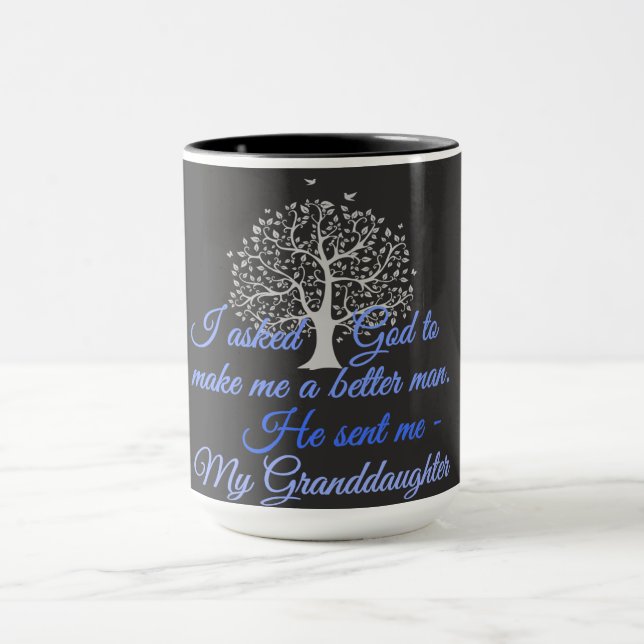 Mug Un homme meilleur pour mon petit-fils (Centre)