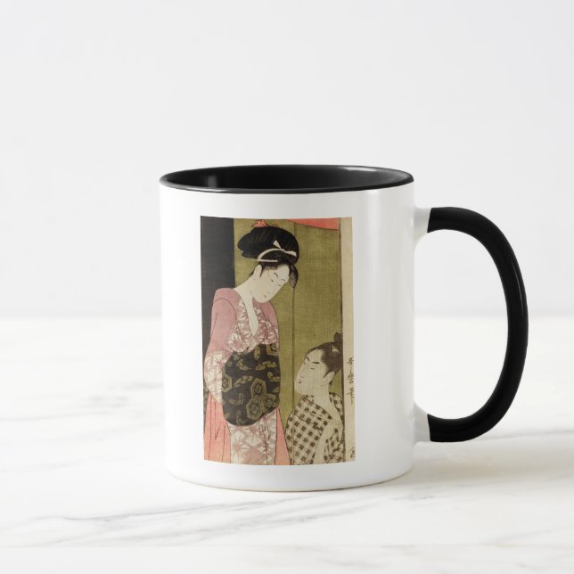 Mug Un homme peignant une femme (Droite)