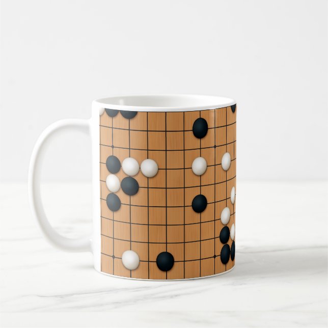 Mug Un jeu de Go 6x4 (Gauche)