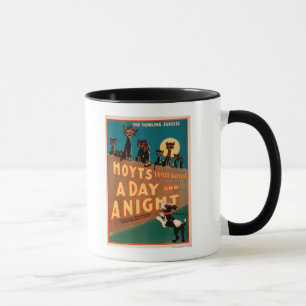 Mug "Un jour et chats et chiens d'une nuit" musicaux