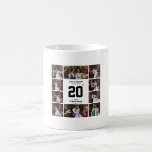 Mug Un joyeux anniversaire 10 photo Collage