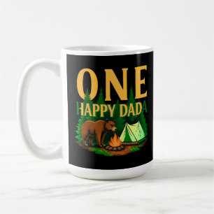 Mug Un Joyeux Dada Premier Anniversaire Ours Camping F