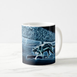 Mug Un Loup Sur Neige