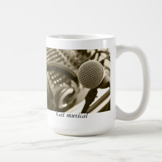 Mug Un microphone et écouteurs