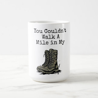 Mug "Un mile dans mes bottes"