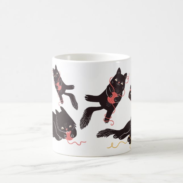 Mug Un Monde Drôle De Chats (Centre)