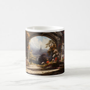 Mug Un monde Imaginaire de palais et de fleurs