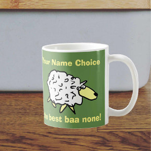 Mug Un mouton avec un nom personnalisé