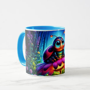 Mug Un néon à imaginaire lunaire nature onirique